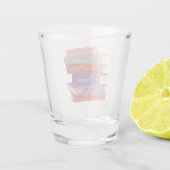 Jane Austen Romane V Schnapsglas (Rückseite)