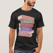 Jane Austen Romane V T-Shirt (Vorderseite)