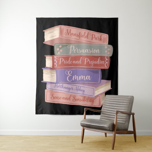 Jane Austen Romane V Wandteppich (Beispiel)