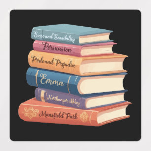 Jane Austen Romane VII Etiketten