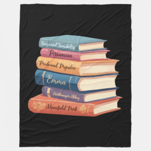 Jane Austen Romane VII Fleecedecke