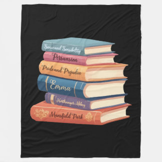 Jane Austen Romane VII Fleecedecke