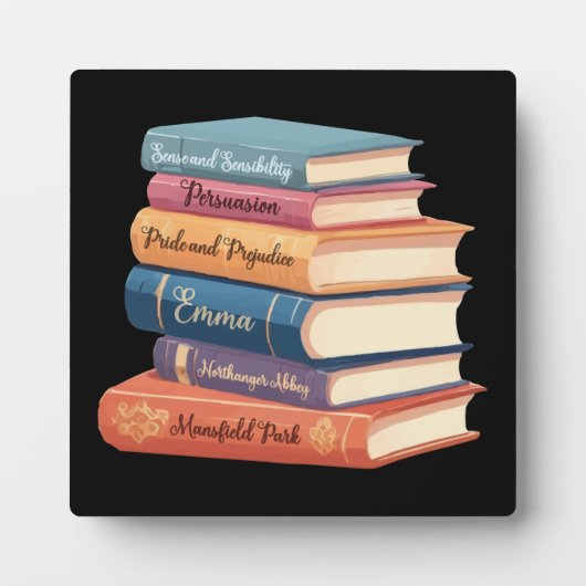 Jane Austen Romane VII Fotoplatte (Vorderseite)