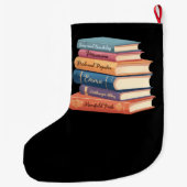 Jane Austen Romane VII Großer Weihnachtsstrumpf (Rückseite)