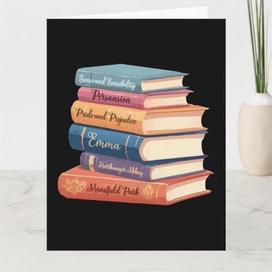 Jane Austen Romane VII Karte (Vorderseite)