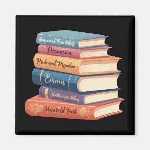 Jane Austen Romane VII Magnet