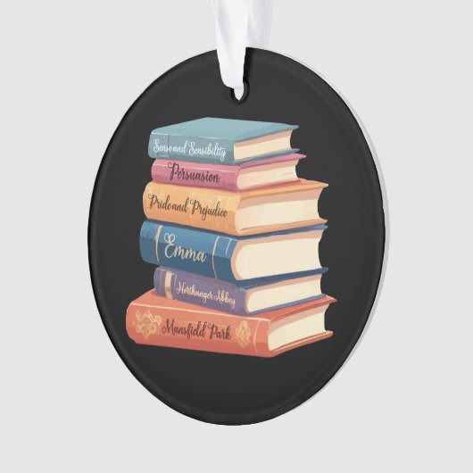 Jane Austen Romane VII Ornament (Vorderseite)