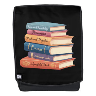 Jane Austen Romane VII Rucksack