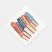 Jane Austen Romane VII Serviette (Ecke)