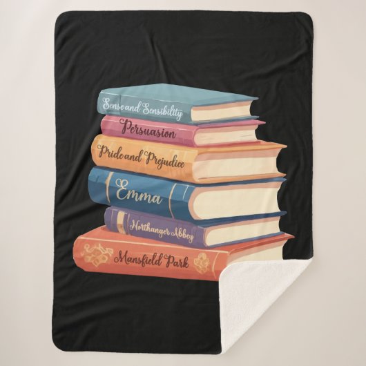 Jane Austen Romane VII Sherpadecke (Vorderseite)