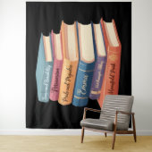 Jane Austen Romane VII Wandteppich (Beispiel)