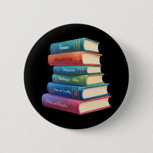 Jane Austen Romane VIII Button
