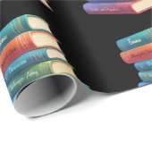 Jane Austen Romane VIII Geschenkpapier (Rolleneckpunkt)