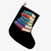 Jane Austen Romane VIII Großer Weihnachtsstrumpf (Vorderansicht (hängend))