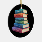 Jane Austen Romane VIII Keramik Ornament (Rechts)