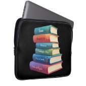 Jane Austen Romane VIII Laptopschutzhülle (Vorne Rechts)