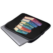 Jane Austen Romane VIII Laptopschutzhülle (Vorne Knopf)
