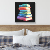 Jane Austen Romane VIII Leinwanddruck (Insitu (Schlafzimmer))