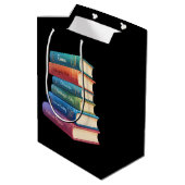 Jane Austen Romane VIII Mittlere Geschenktüte (Rückseite Schrägansicht)
