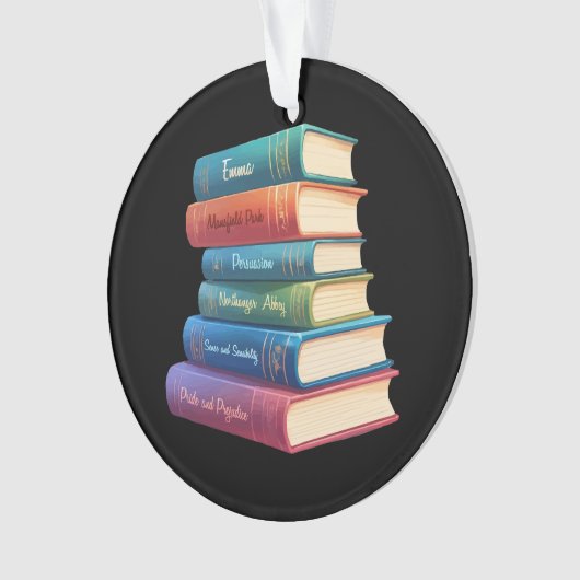 Jane Austen Romane VIII Ornament (Vorderseite)