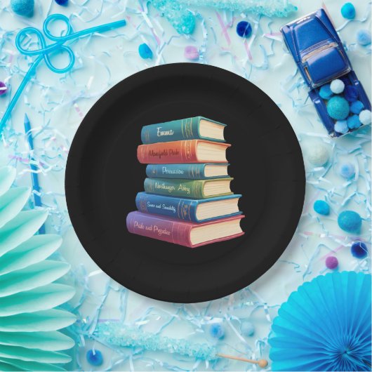 Jane Austen Romane VIII Pappteller (Party)