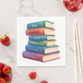 Jane Austen Romane VIII Serviette (Beispiel)