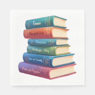 Jane Austen Romane VIII Serviette