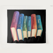 Jane Austen Romane VIII Wandteppich (Vorderseite (Horizontal))