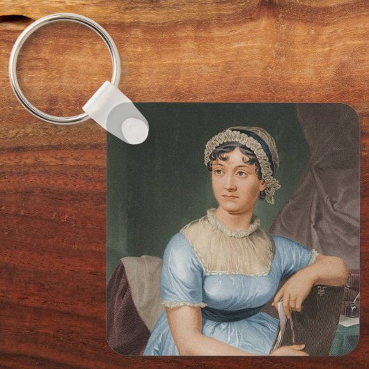 Jane Austen  Schlüsselanhänger (Vorderseite)
