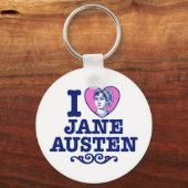 Jane Austen Schlüsselanhänger (Vorderseite)