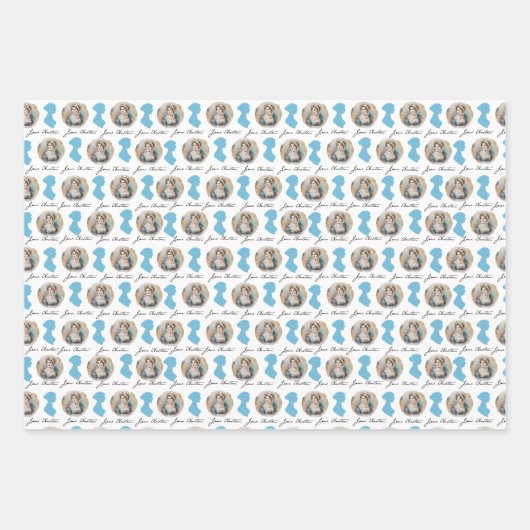 Jane Austen Set von Wrapping Paper Geschenkpapier Set (Vorderseite)