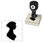Jane Austen Silhouette Gummistempel (Stempel)