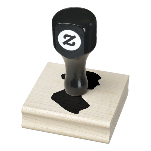 Jane-Austen-Silhouette Gummistempel (Stempel)