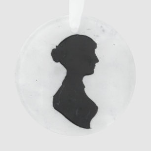 Jane-Austen-Silhouette Ornament