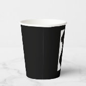 Jane Austen Silhouette Pappbecher (Rechts)