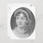 Jane Austen Simply Jane Portrait Postkarte (Vorne/Hinten)