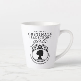 Jane Austen Society of Obstinate Headstrong Girls Milchtasse