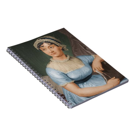 Jane Austen Spiral Notebook Notizblock (Rechte Seite)
