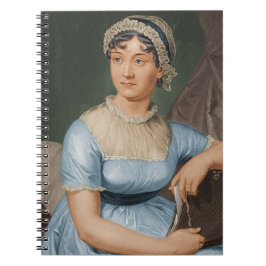 Jane Austen Spiral Notebook Notizblock