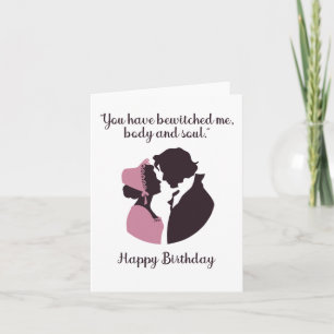 Jane Austen Stolz und Vorurteil Geburtstag Karte