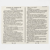 Jane Austen-Stolz und Vorurteil-Literatur-Zitat B Fleecedecke (Vorderseite (Horizontal))