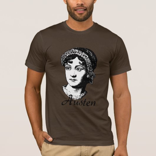 Jane Austen T-Shirt (Vorderseite)