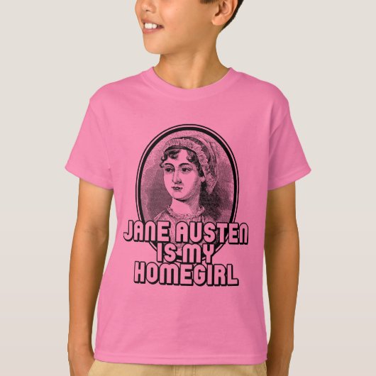 Jane Austen T-Shirt (Vorderseite)