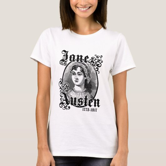 Jane Austen T-Shirt (Vorderseite)