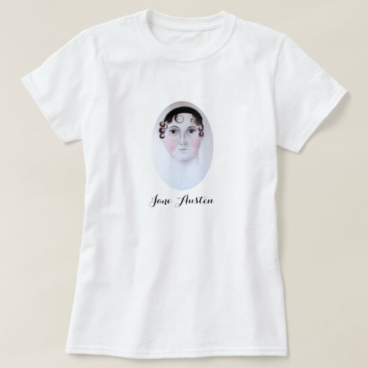 Jane Austen T - Shirt (Design vorne)