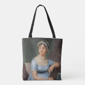 Jane-Austen-Tapete Tasche (Rückseite)
