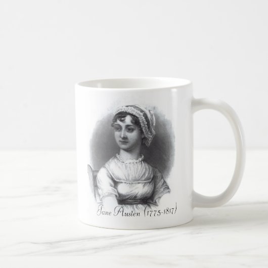 Jane-Austen-Tasse Kaffeetasse (Rechts)