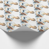 Jane Austen Thema Birthday Party Wrapping Paper Geschenkpapier (Ecke)