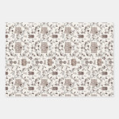 Jane Austen Theme  Geschenkpapier Set (Vorderseite 2)