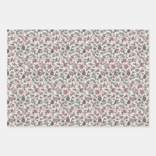 Jane Austen Theme Geschenkpapier Set (Vorderseite)